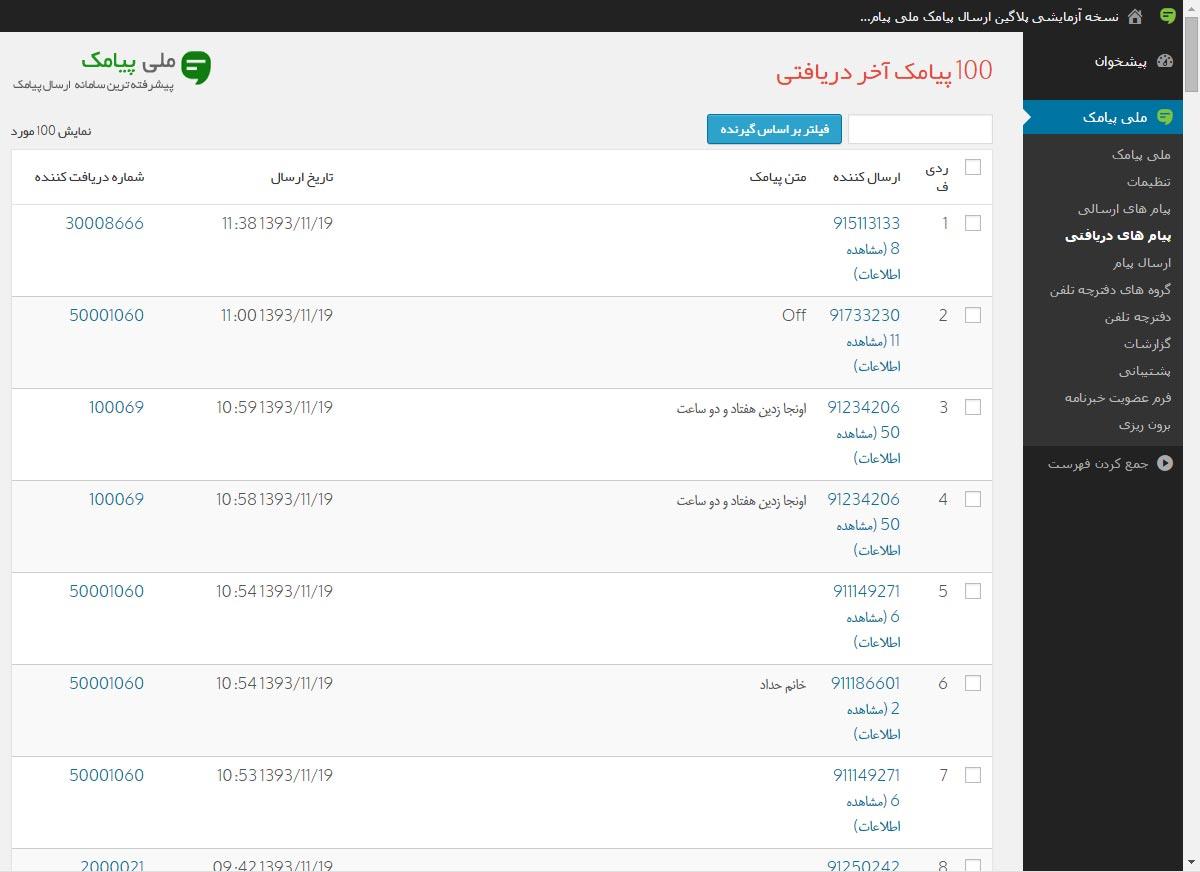 6- ارسال تیکت پشتیبانی