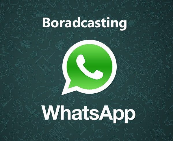 ارسال پیام گروهی در واتساپ