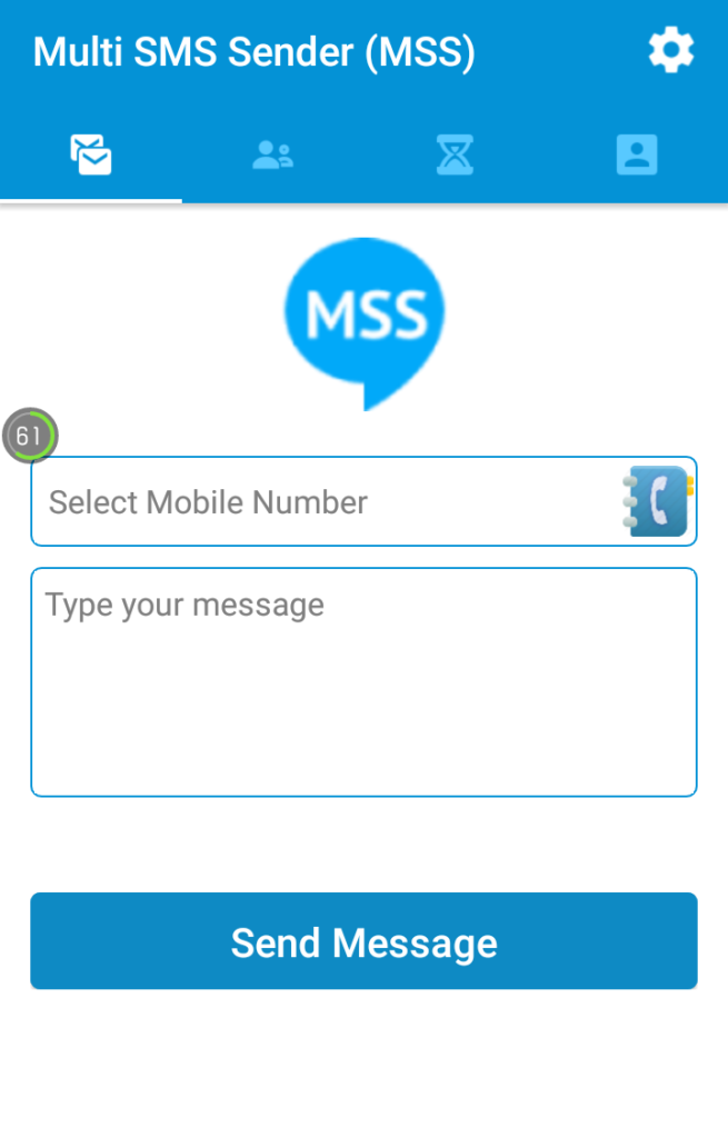 برنامه ارسال پیامک انبوه رایگان Multi SMS Sender