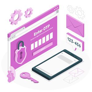 تصویری درباره پیامک کد فعالسازی یا کد OTP