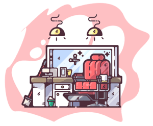 اهمیت برندسازی و ایجاد هویت بصری برای جذب مشتری آرایشگاه