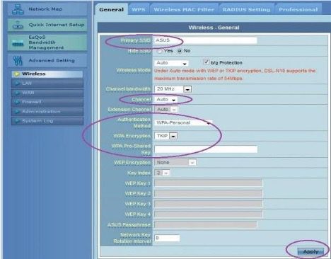 آموزش تغییر رمز مودم ایسوس