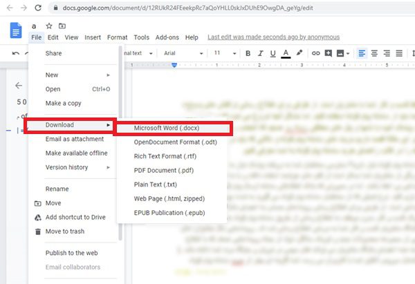 تبدیل تصویر به متن از گوگل درایو