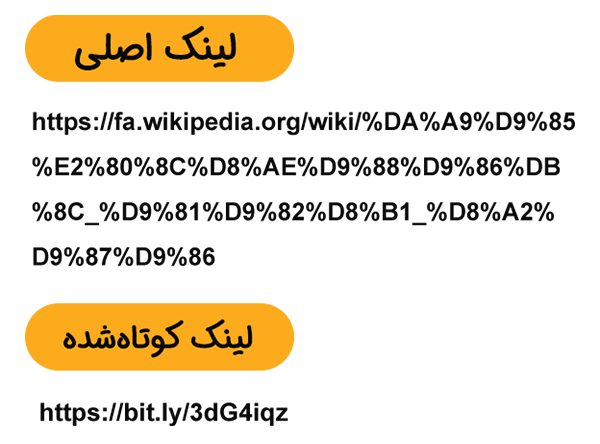 کوتاه کردن لینک