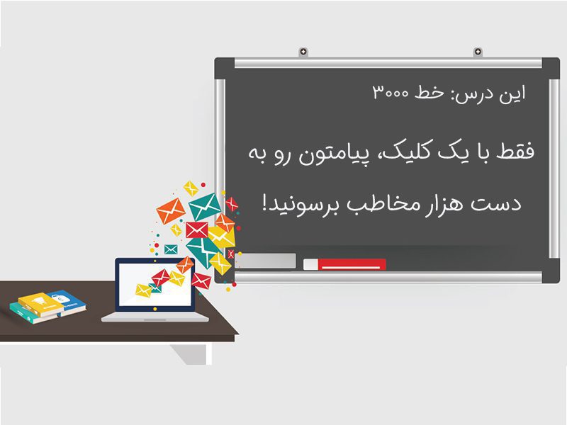 سرعت ارسال پیامک در خط 3000